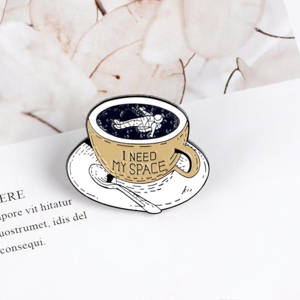 ☕️👽SPACE PIN👽☕️ cute for keychain bag backpack accessories jewelry and more